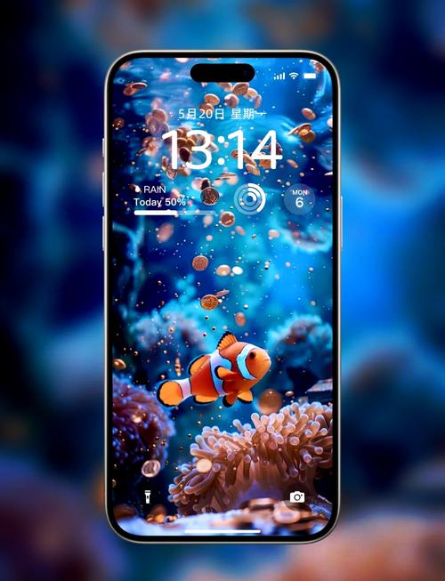 掌中寶水族箱壁紙 為你的屏幕增添靈動生機